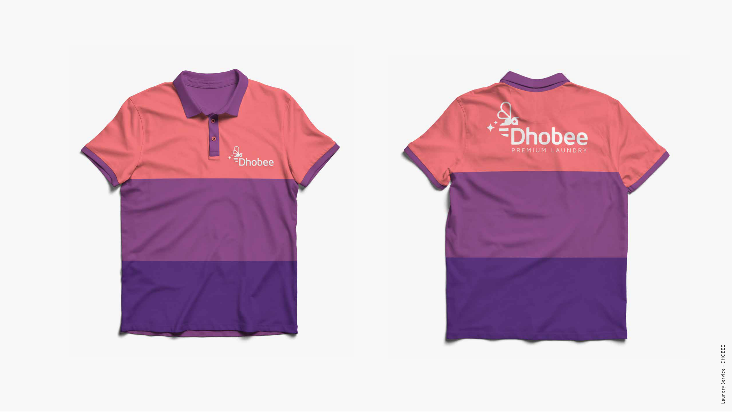Dhobee stationery, letterhead and envelope design
